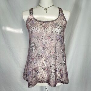 vintage y2k lace lavender spring top